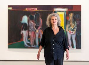 Artist Marlene Dumas portrait