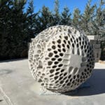 Installation sculpture created by the Lebanese artist Anachar Basbous