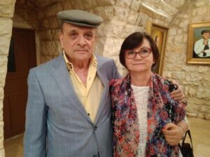 The painter Samir Abi Rached in his solo exhibitions Lebanon Heritage